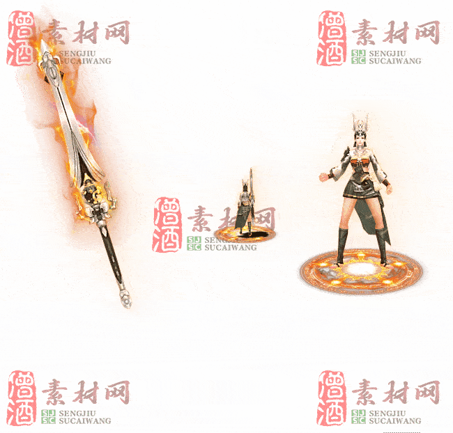 免费剑甲套装素材0310B：51-2