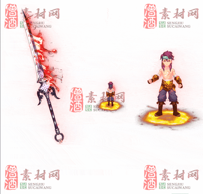 免费剑甲套装素材0311A：18-2