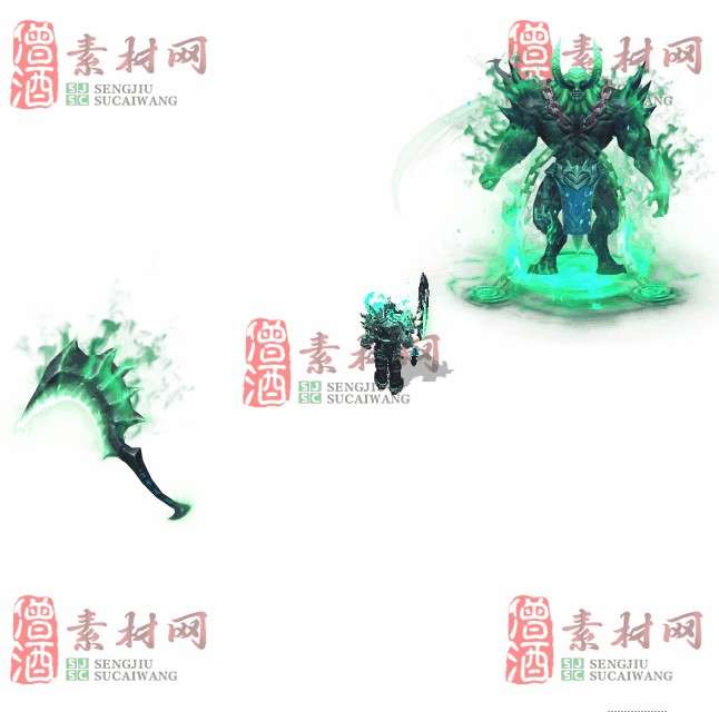 免费剑甲套装素材0313B：64-1
