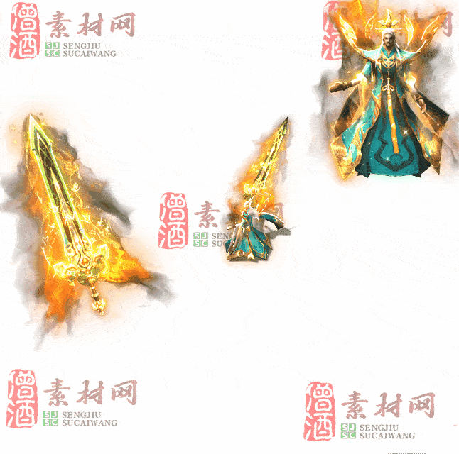 免费剑甲套装素材0314B：1-2