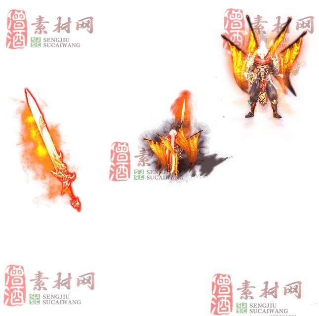 免费剑甲套装素材0314B：76-1