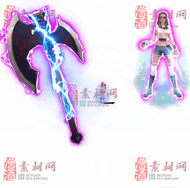 免费剑甲套装素材0315A：21-2