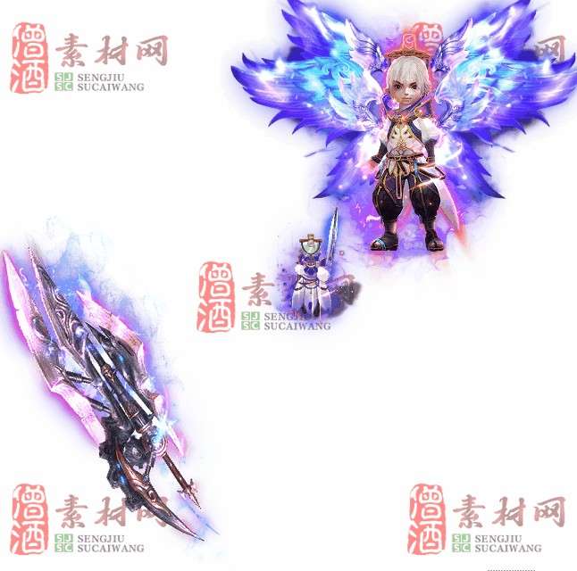免费剑甲套装素材0315B：64-1