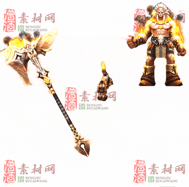 免费剑甲套装素材0316B：3-2