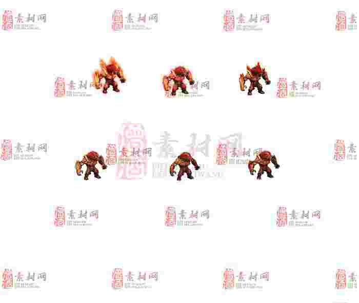 免费怪物素材0405A：19-1