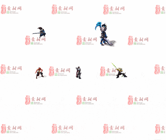 免费怪物素材0405A：58-2