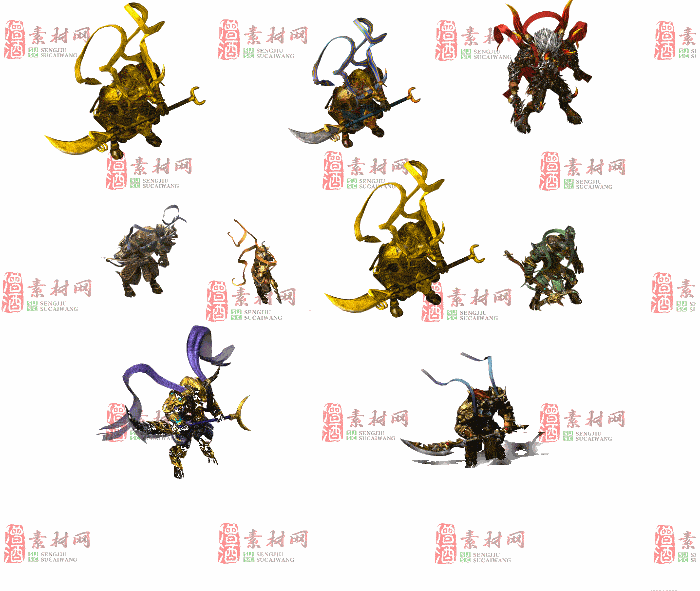 免费怪物素材0405A：82-2