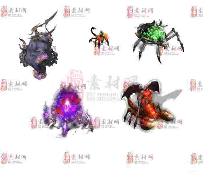 免费怪物素材0405A：86-1