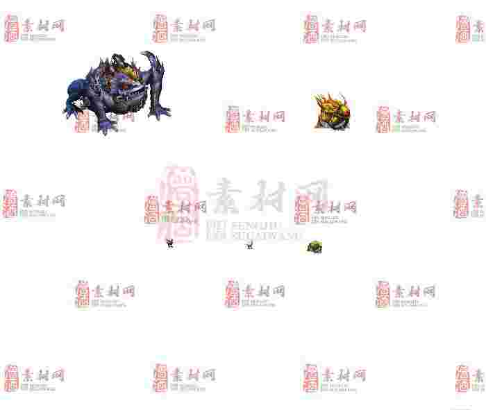 免费怪物素材0405B：54-1