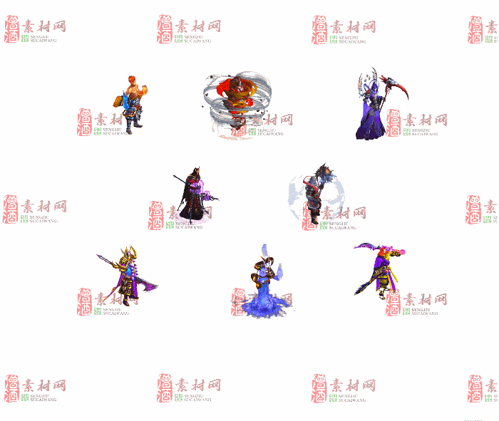 免费怪物素材0405B：92-2