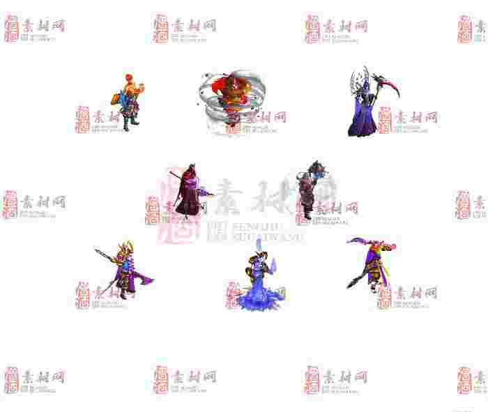 免费怪物素材0405B：92-1