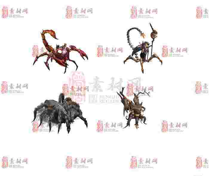 免费怪物素材0405C：24-1