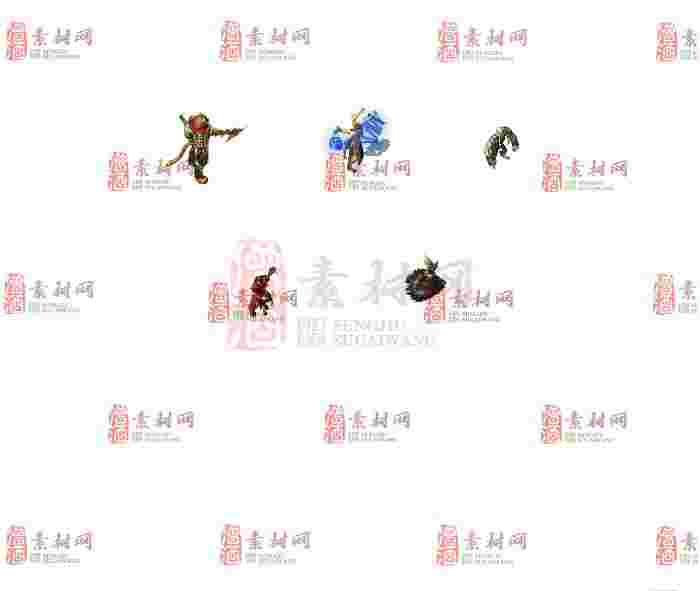 免费怪物素材0406A：16-1