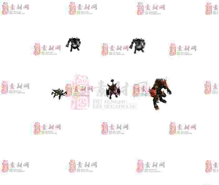 免费怪物素材0406A：81-1