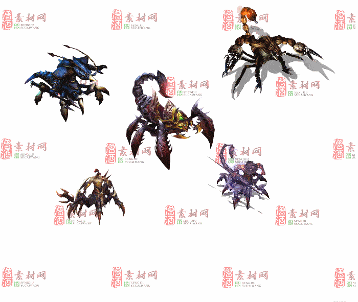免费怪物素材0406B：53-2