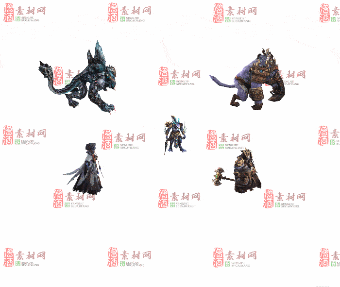 免费怪物素材0406C：53-2