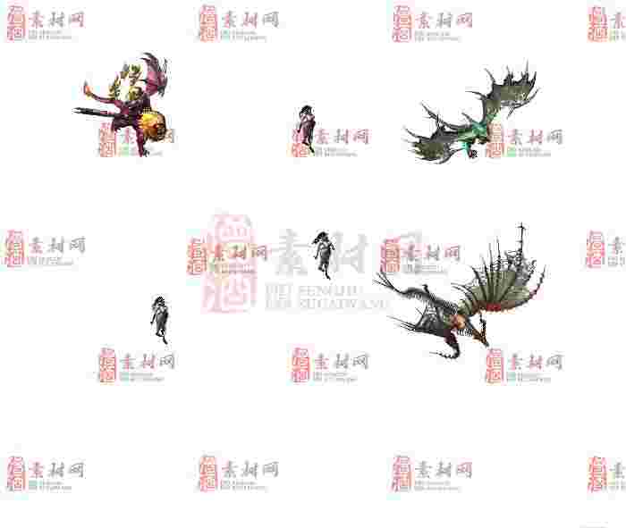 免费怪物素材0406C：55-1