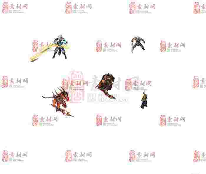 免费怪物素材0406C：80-1