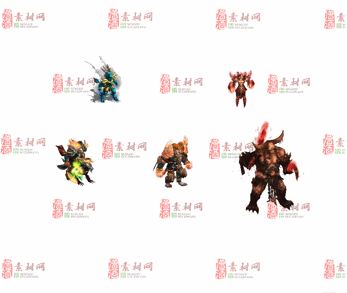 免费怪物素材0407A：15-2
