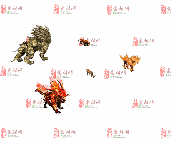 免费怪物素材0407A：68-2