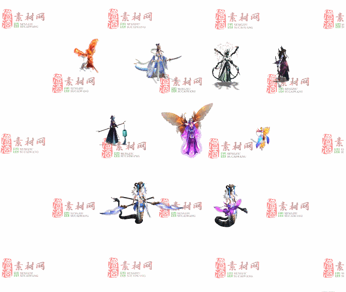 免费怪物素材0407A：98-2