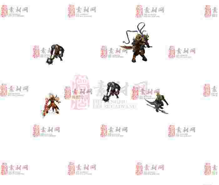 免费怪物素材0407B：26-1