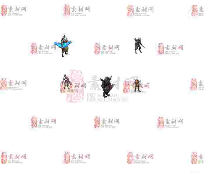 免费怪物素材0407B：28-1