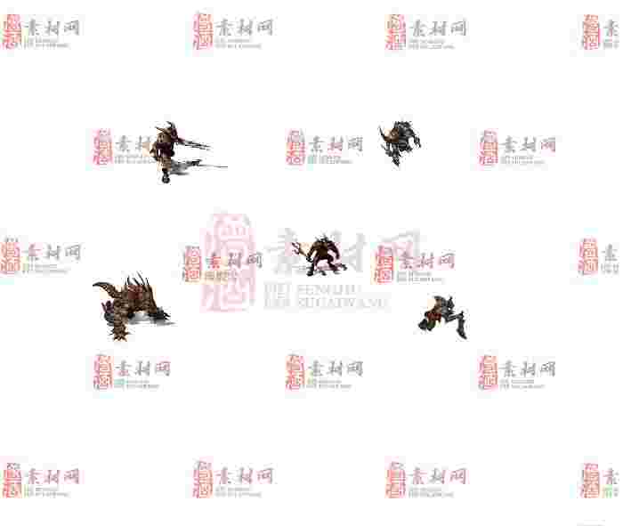 免费怪物素材0407B：40-1