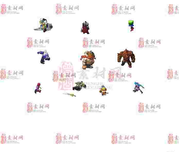 免费怪物素材0407B：45-1