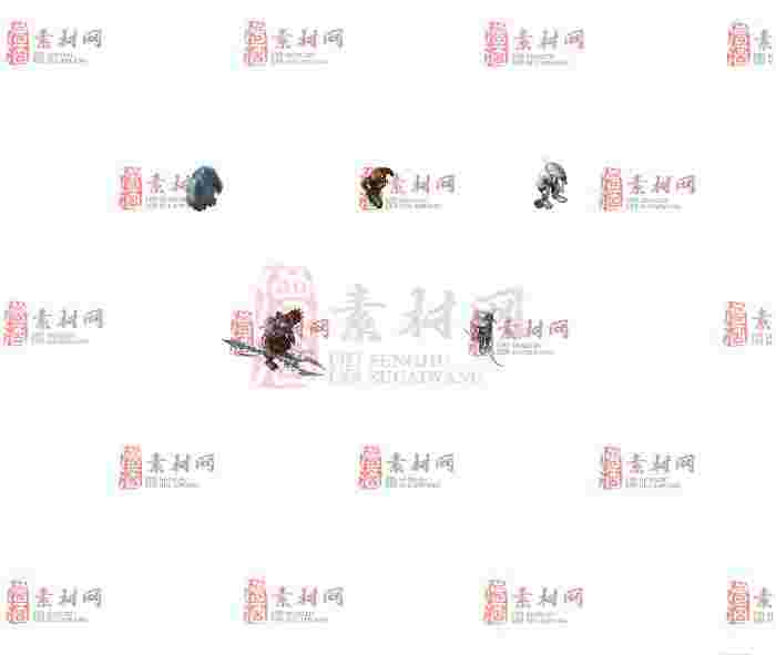 免费怪物素材0407B：81-1