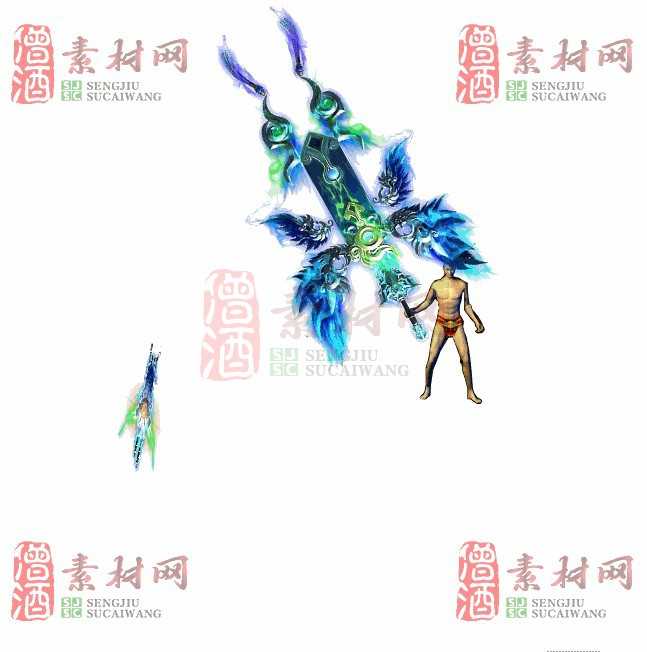 免费武器素材0410B：30-1