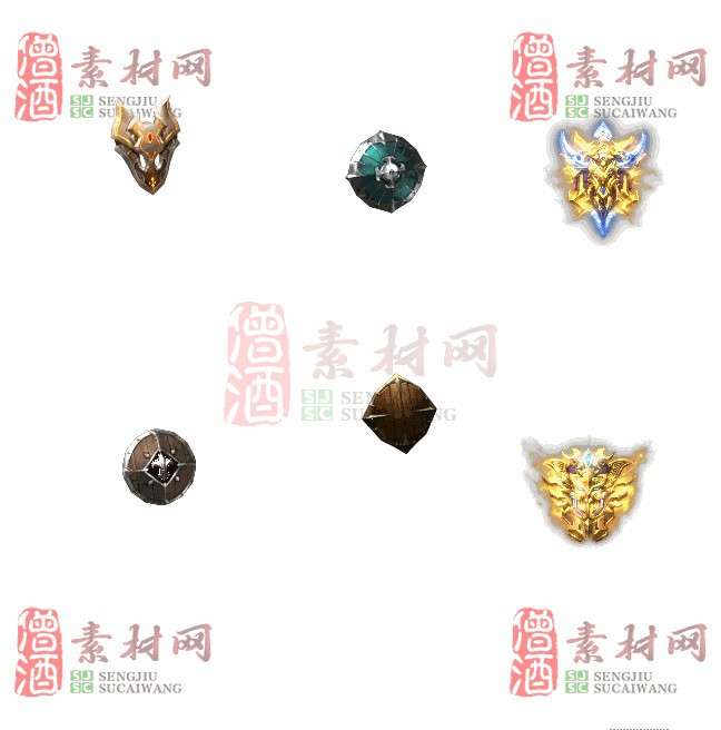 免费法宝盾牌素材20240605A：35-1
