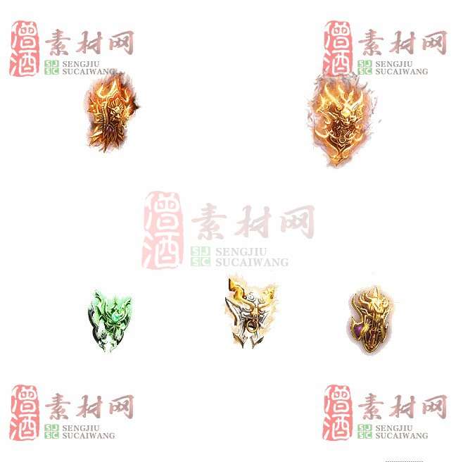 免费法宝盾牌素材20240605A：42-1