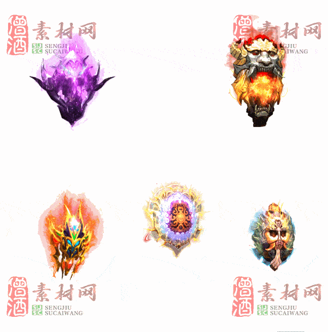 免费法宝盾牌素材20240605A：51-2