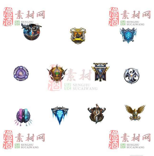 免费盾牌素材20240606A：3-1