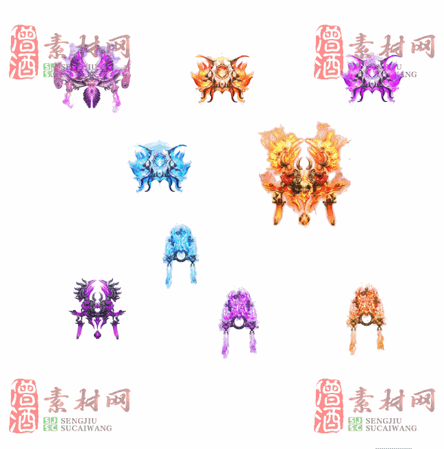 免费特效法宝素材20240607B：73-2
