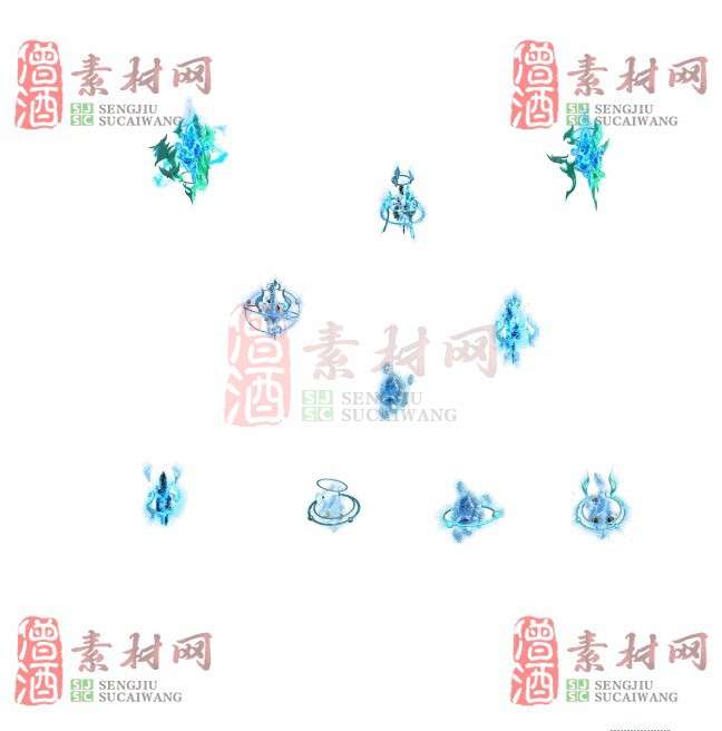 免费特效法宝素材20240607B：88-1