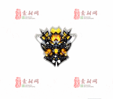 免费传奇盾牌法宝素材编号：20241201B74-1