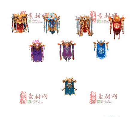 免费传奇盾牌法宝素材编号：20241202B41-1