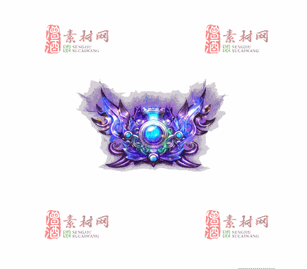 免费传奇盾牌法宝素材编号：20241202B58-1