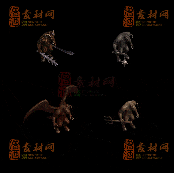 精品传奇怪物素材20250118A：09-1