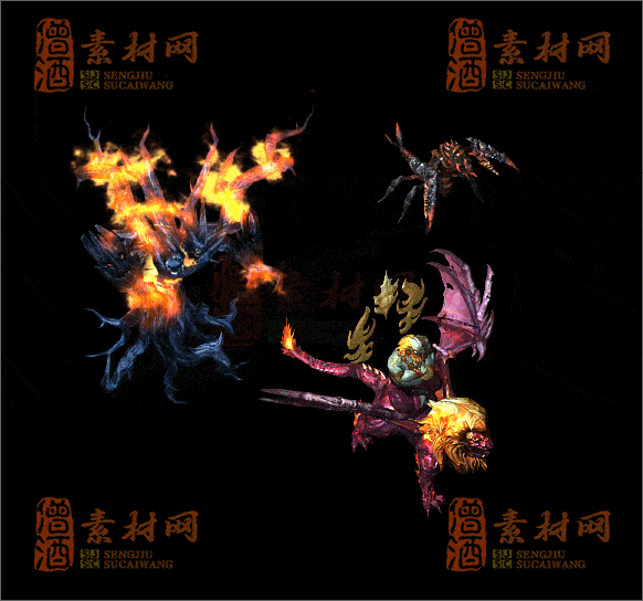 精品传奇怪物素材20250118B：30-1