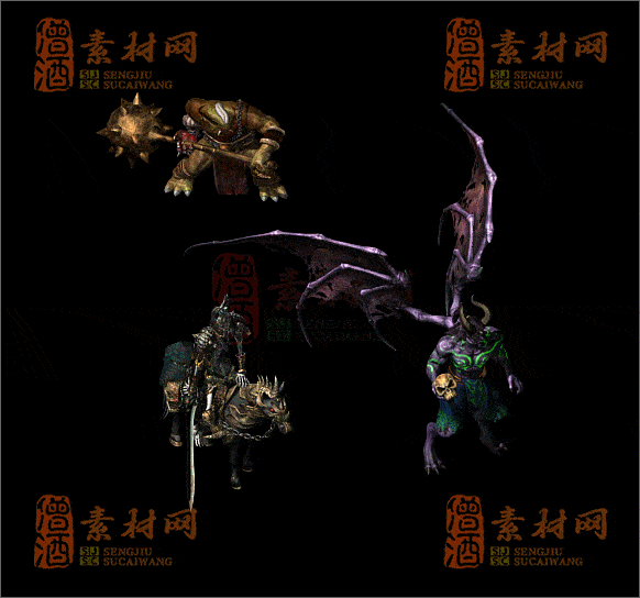 精品传奇怪物素材20250118B：59-1