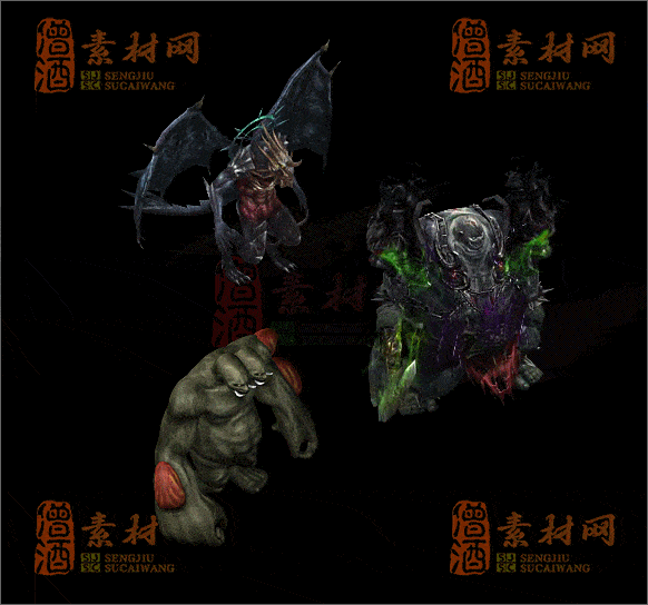 精品传奇怪物素材20250118B：70-1
