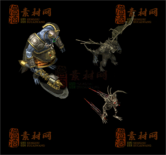 精品传奇怪物素材20250118B：81-1