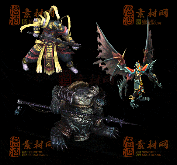 精品传奇怪物素材20250118B：84-1