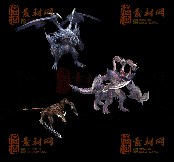 精品传奇怪物素材20250118C：18-1