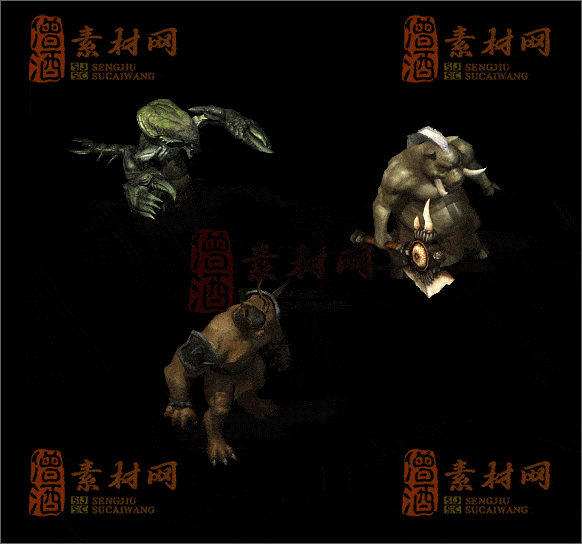 精品传奇怪物素材20250118C：21-1