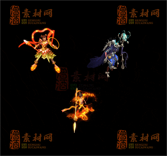 精品传奇怪物素材20250118C：57-1