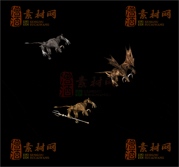 精品传奇怪物素材20250118C：58-1